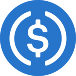USD Coin (USDC) cryptocurrency logo